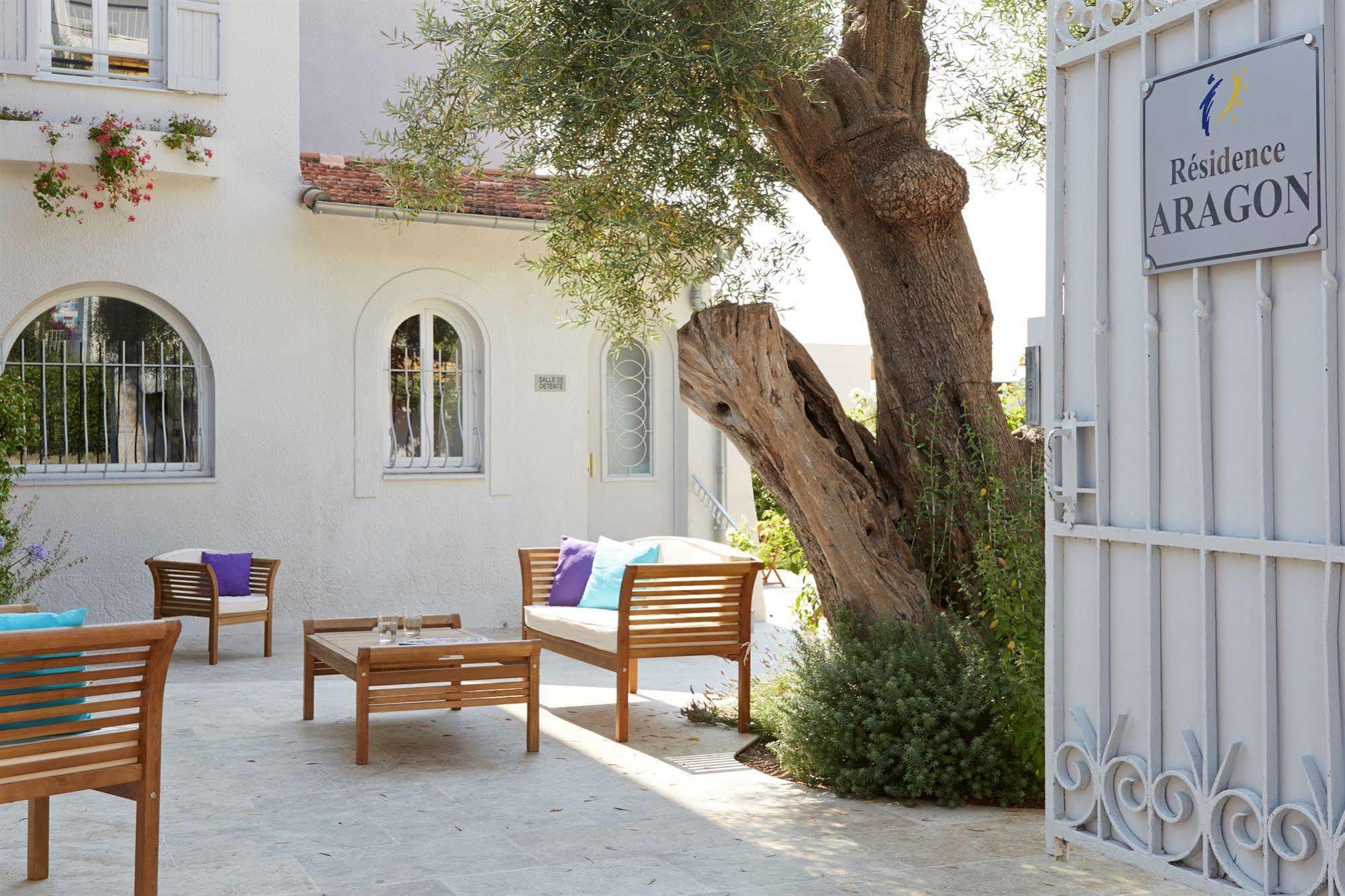 Residence Aragon Juan-les-Pins Buitenkant foto